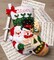 Felt Applique 18" Stocking Making Kit, Santa's Christmas Carols, Perfect for DIY Arts and Crafts